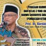 Prof. Haeadr Nashir Tablih AKbar Pondok Pesantren Al-Furqon Muhammadiyah Boarding School (MBS) Cibiuk Garut